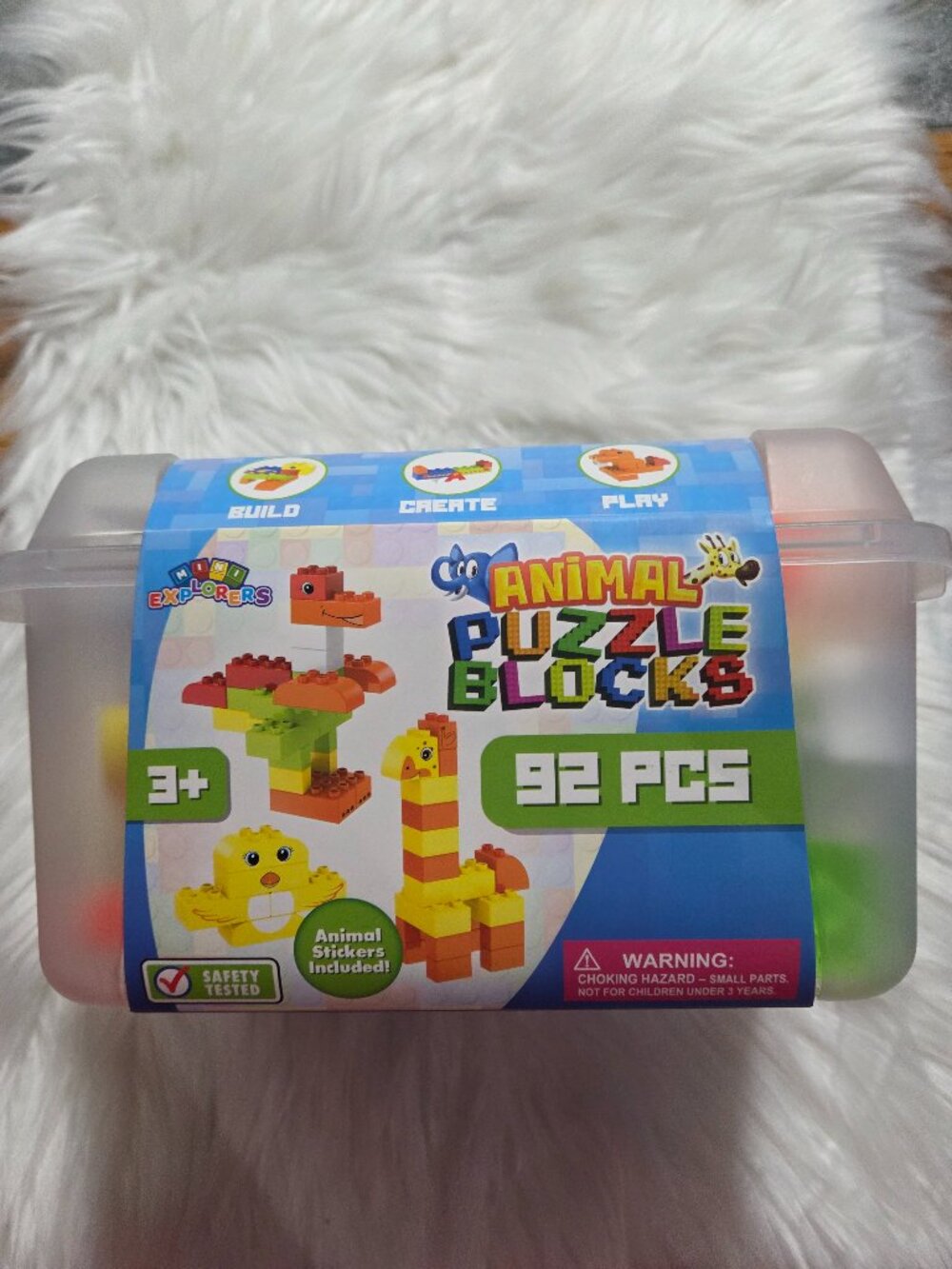 Mini Explorers Animal Puzzle Blocks